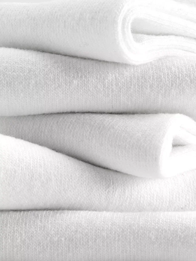 Paquete de 5 pares de calcetines cortos blancos
