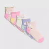 Paquete de 5 pares de calcetines cortos con diseño de unicornio