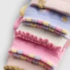 Paquete de 5 pares de calcetines cortos con diseño de unicornio