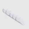 Paquete de 5 pares de calcetines cortos invisibles de algodón
