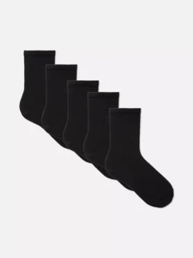 Paquete de 5 pares de calcetines de caña media