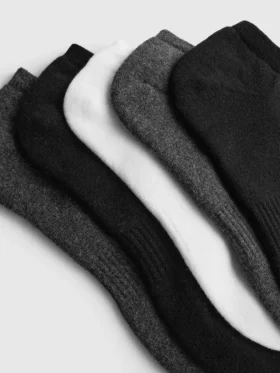 Paquete de 5 pares de calcetines de felpa para zapatillas