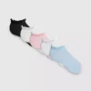 Paquete de 5 pares de calcetines de zapatillas con ribete de tul