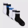Paquete de 5 pares de calcetines deportivos a rayas
