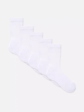Paquete de 5 pares de calcetines deportivos de caña media