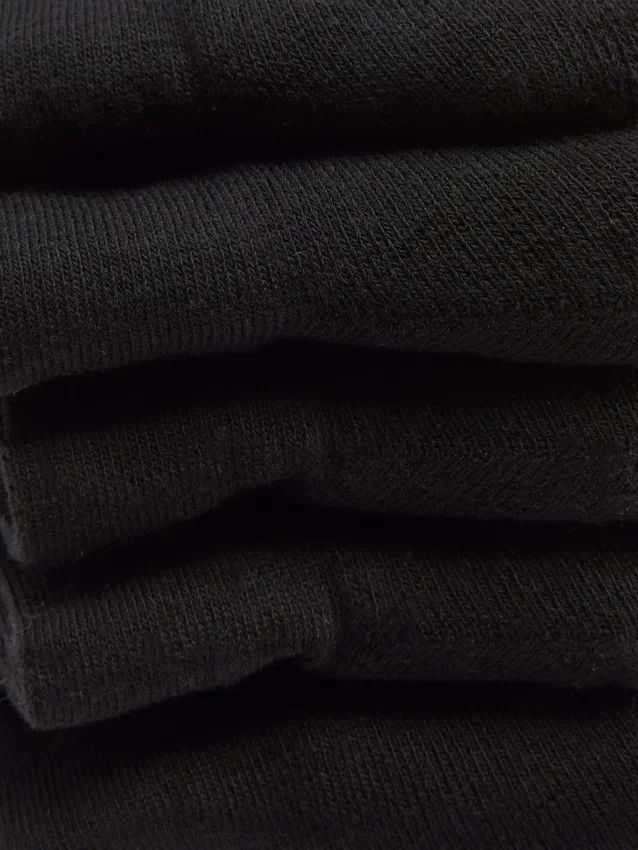 Paquete de 5 pares de calcetines deportivos de caña media