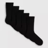 Paquete de 5 pares de calcetines formales de caña media