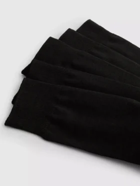 Paquete de 5 pares de calcetines formales de caña media