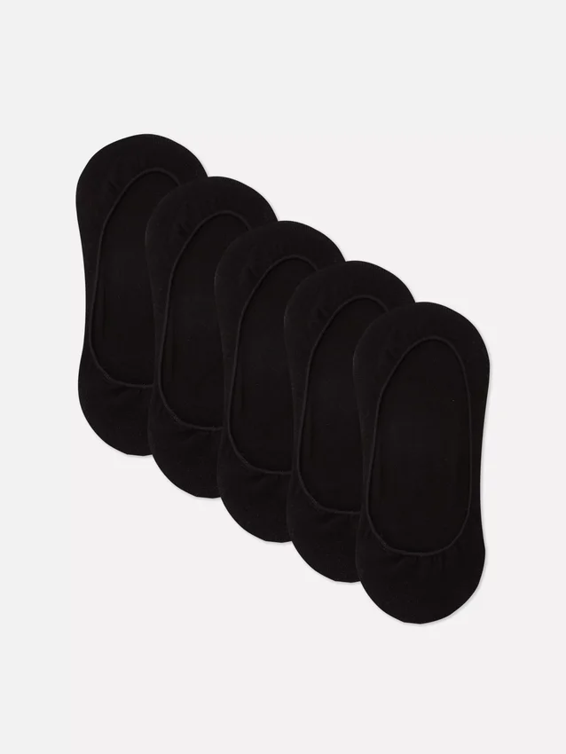 Paquete de 5 pares de calcetines interiores de algodón