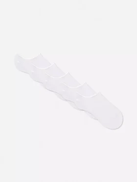 Paquete de 5 pares de calcetines invisibles