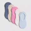 Paquete de 5 pares de calcetines invisibles para actividades deportivas