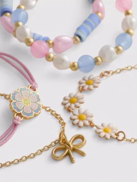 Paquete de 5 pulseras de diseño original