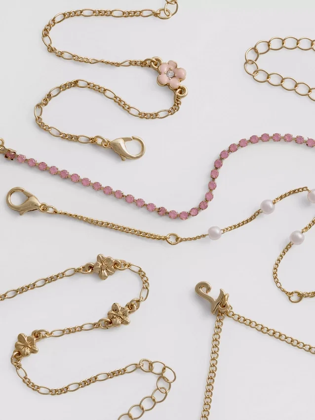 Paquete de 5 pulseras de la amistad