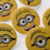 Paquete de 6 botones de los Minions