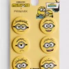 Paquete de 6 botones de los Minions
