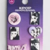 Paquete de 6 insignias de «K-Pop Demon Hunters»