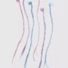 Paquete de 6 pinzas para trenzas con forma de mariposa