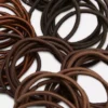 Paquete de 60 ligas elásticas gruesas para el cabello