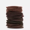 Paquete de 60 ligas para el cabello elásticas gruesas
