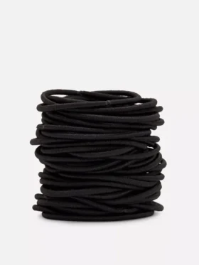 Paquete de 60 ligas para el cabello elásticas gruesas