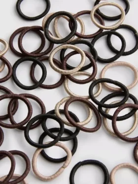 Paquete de 60 mini ligas para el cabello
