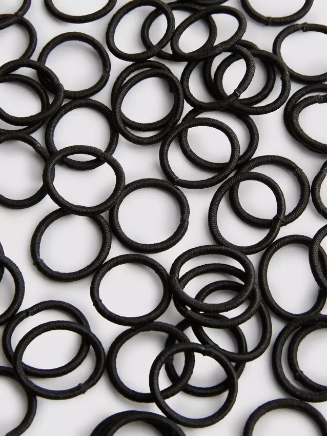 Paquete de 60 mini ligas para el cabello