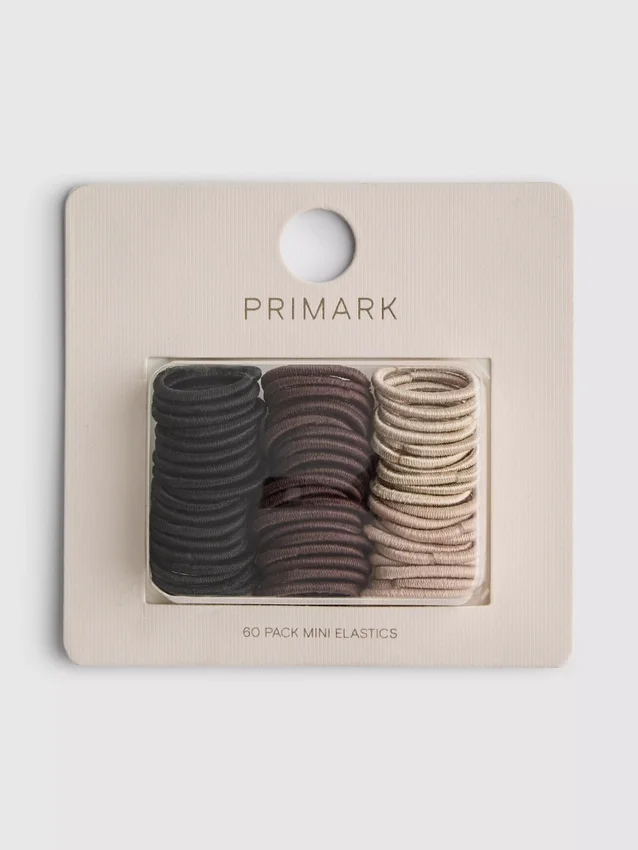 Paquete de 60 mini ligas para el cabello