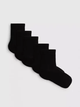 Paquete de 7 pares de calcetines acortados acolchados sin costuras