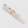 Paquete de 7 pares de calcetines cortos con estampado de frutas