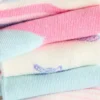 Paquete de 7 pares de calcetines cortos con unicornios