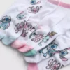 Paquete de 7 pares de calcetines cortos de Disney con el personaje Stitch