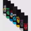 Paquete de 7 pares de calcetines cortos de Marvel