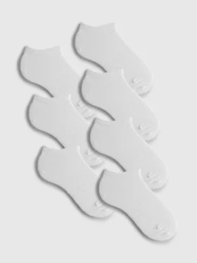 Paquete de 7 pares de calcetines cortos para zapatillas