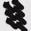 Paquete de 7 pares de calcetines cortos para zapatillas