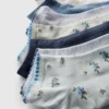 Paquete de 7 pares de calcetines de zapatillas con estampado discreto