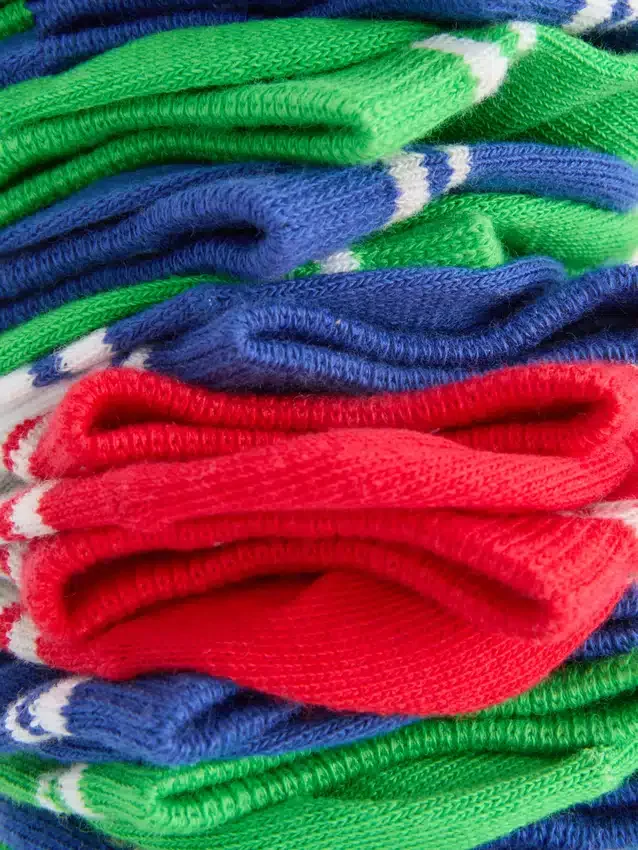 Paquete de 7 pares de calcetines de zapatillas con los días de la semana