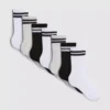 Paquete de 7 pares de calcetines deportivos acanalados