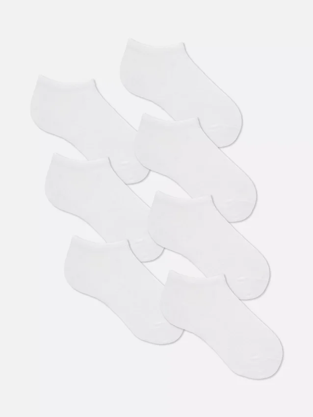 Paquete de 7 pares de calcetines para zapatillas