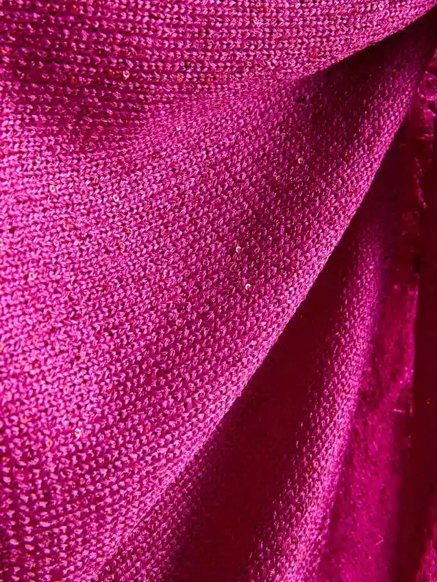 Pareo con borlas de lentejuelas