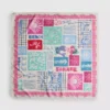 Pañuelo estampado de 70 x 70