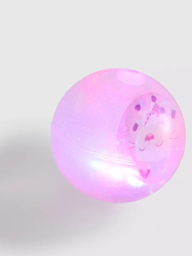 Pelota rebotadora con luz LED de «La casa de muñecas de Gabby»