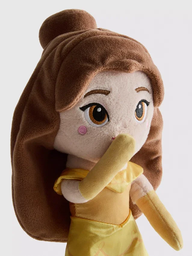 Peluche de Bella, una de las princesas de Disney