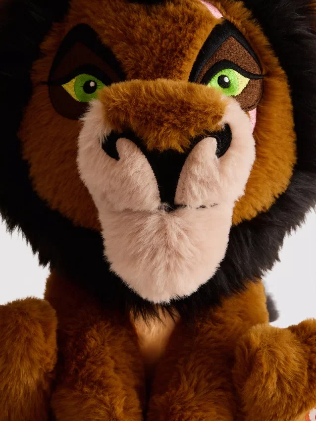 Peluche de Scar, de El rey león de Disney