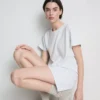 Pijama de camiseta y pantalones cortos