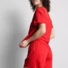 Pijama de camiseta y pantalones cortos