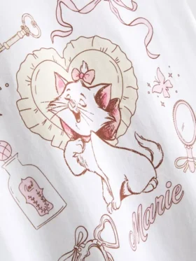 Pijamas con diseño gráfico de Marie de «Los aristogatos» de Disney
