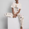 Pijamas con estampado de Disney de mezcla de algodón