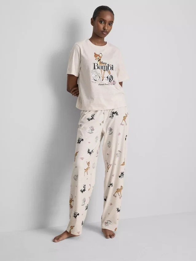 Pijamas con estampado de Disney de mezcla de algodón