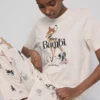 Pijamas con estampado de Disney de mezcla de algodón