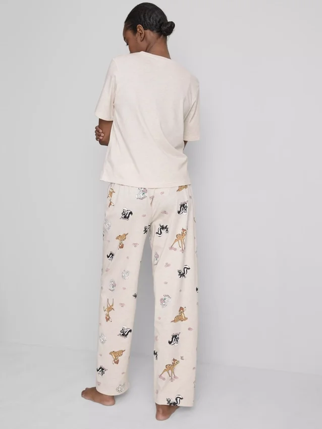 Pijamas con estampado de Disney de mezcla de algodón